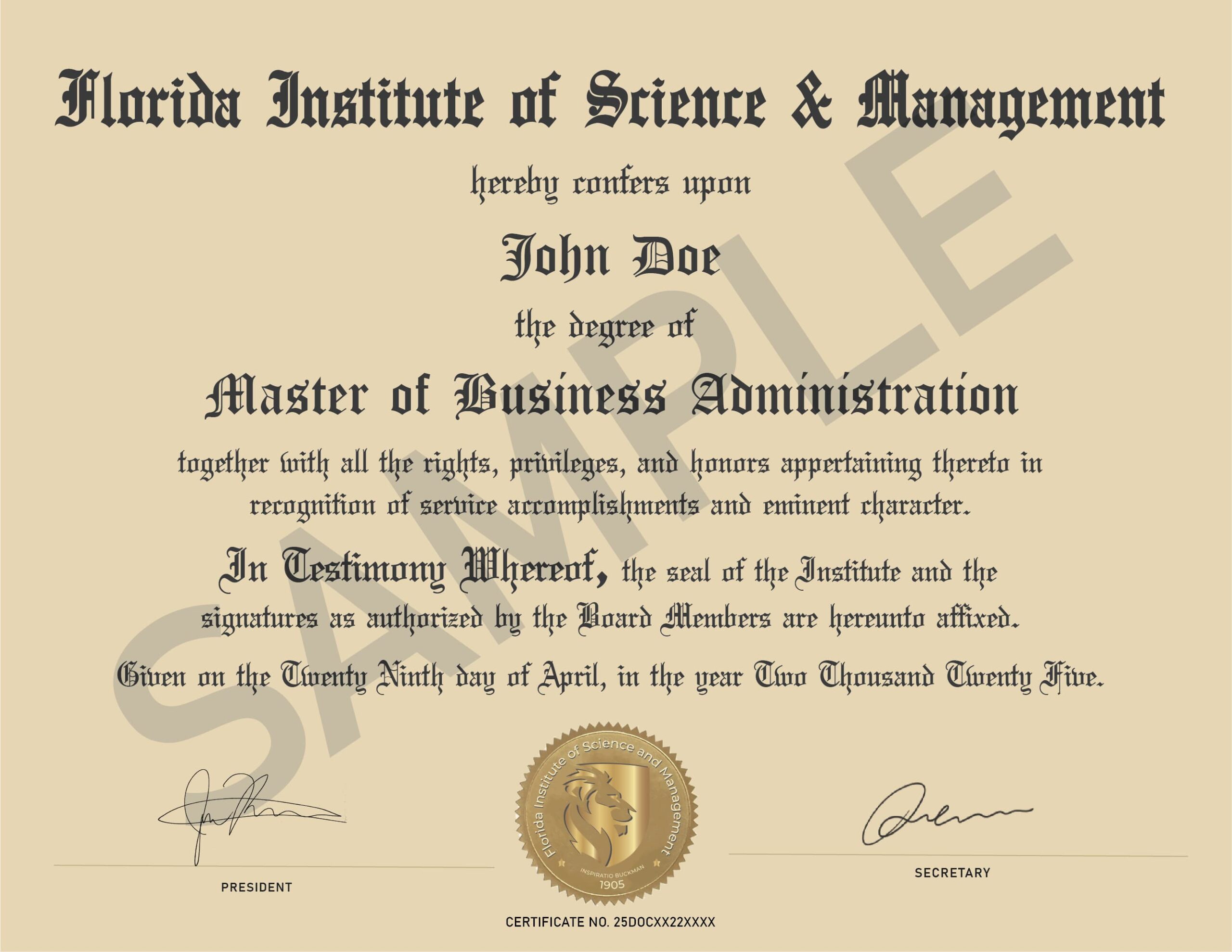floridaScienceandManagement